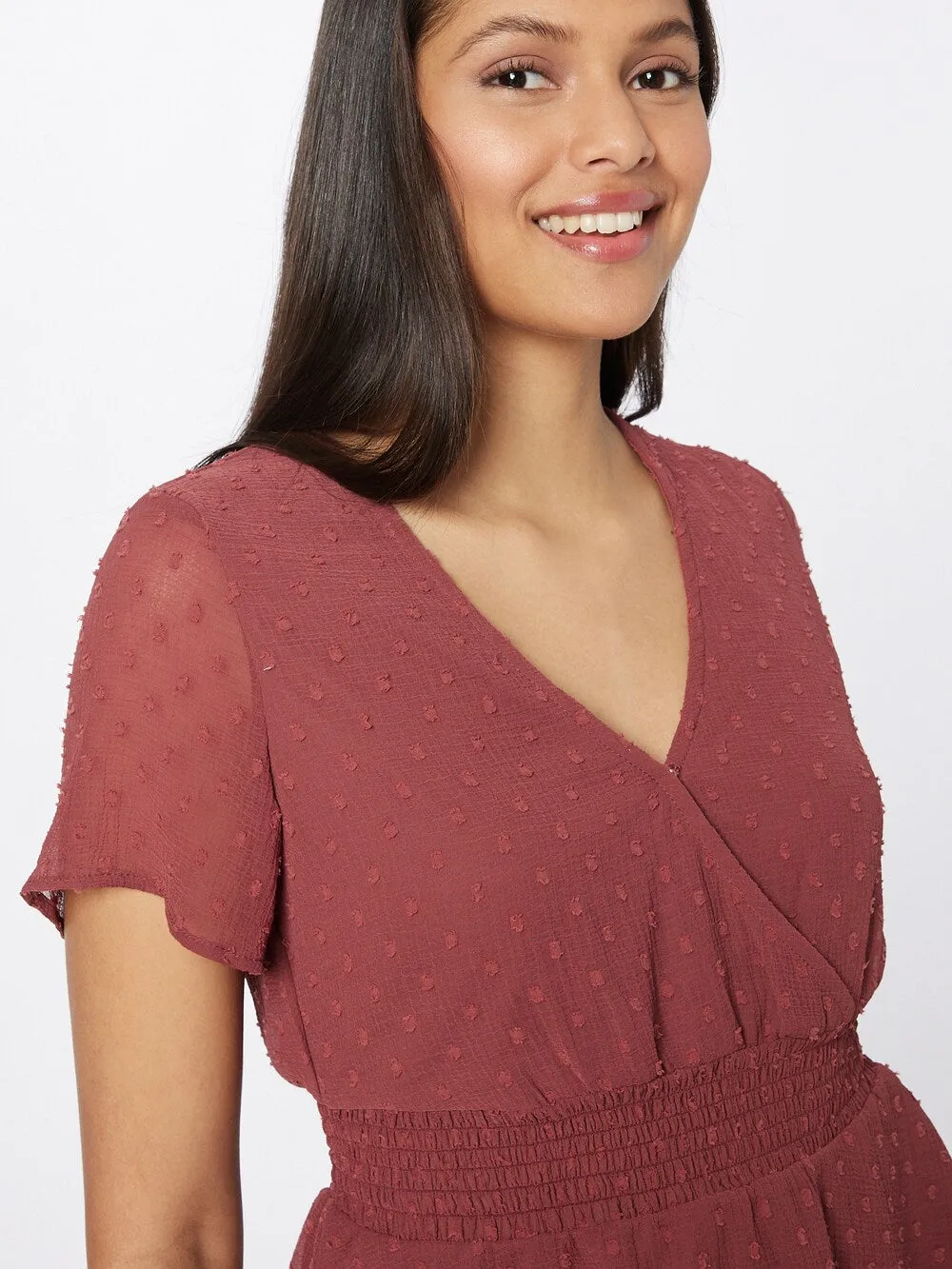ABOUT YOU Janay blouse, rusty red