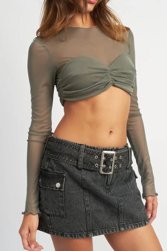 Annabel Crop Top