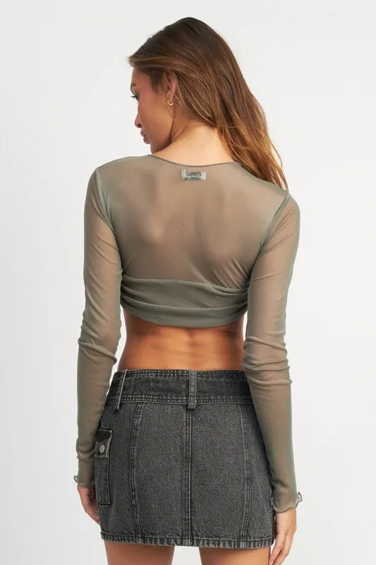Annabel Crop Top