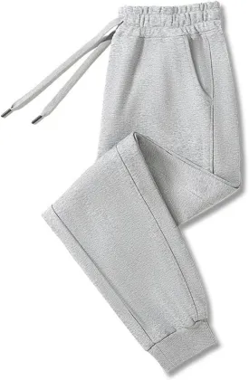Beeswan Stretch Active Pants for Women Elastic High Waisted Drawstring Workout Cuffed Pants Breathable Comfy Trousers