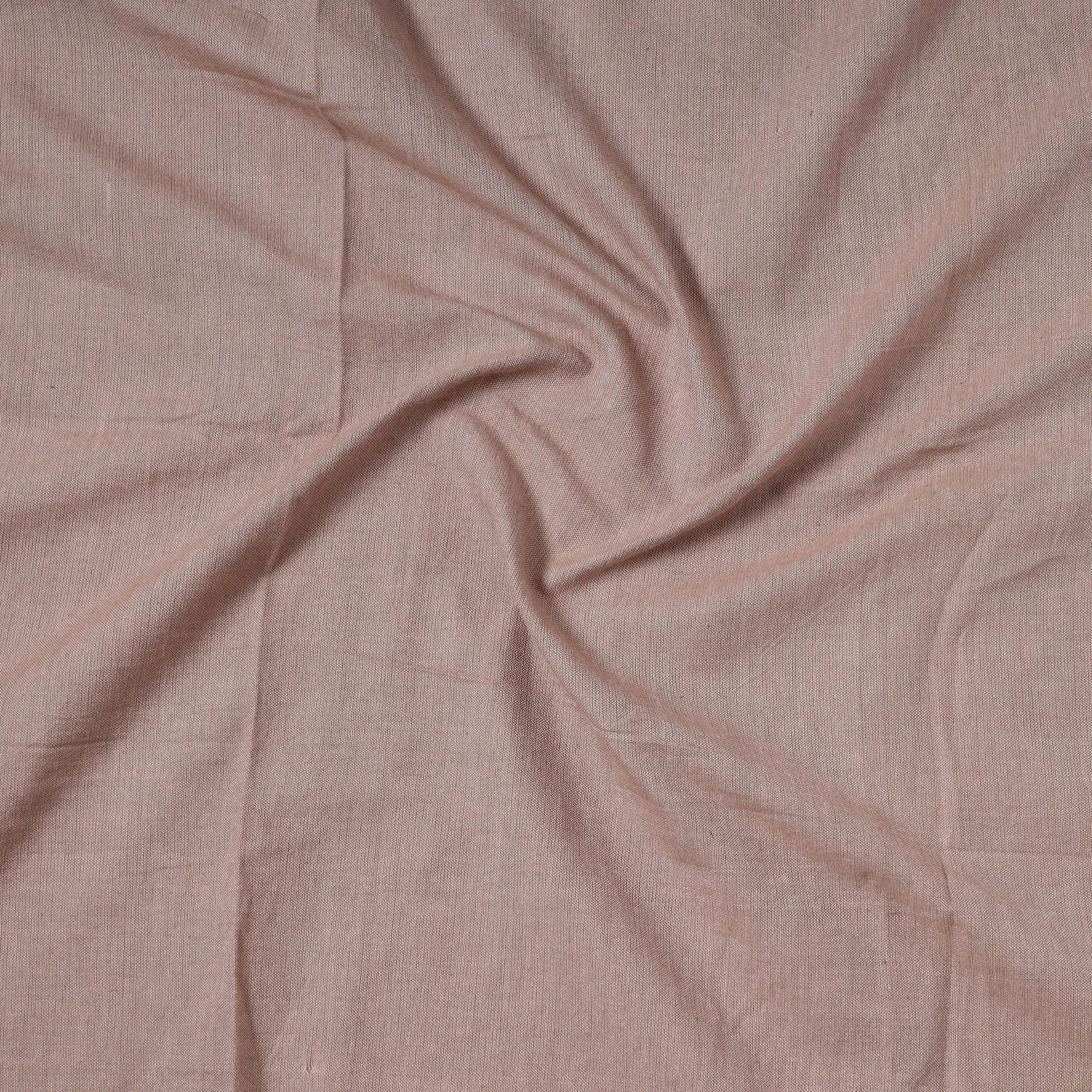 Brown - Jhiri Pure Handloom Cotton Precut Fabric 03