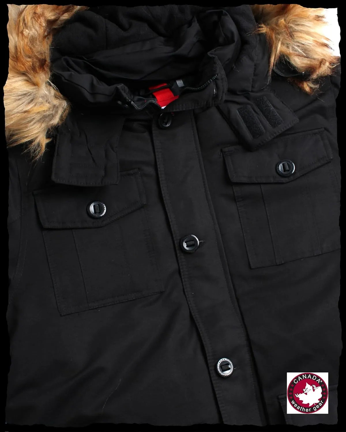 CANADA WEATHER GEAR Boys' Winter Jacket - Heavyweight Water and Wind Resistant Hooded Parka Ski Jacket for Boys (Sizes: 5-20)