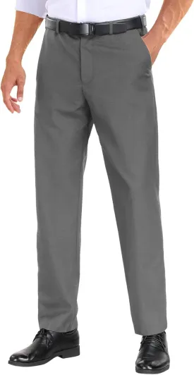 COOFANDY Mens Dress Pants Expandable Waist Wrinkle Free Suit Pants Flat Front Casual Dress Slacks