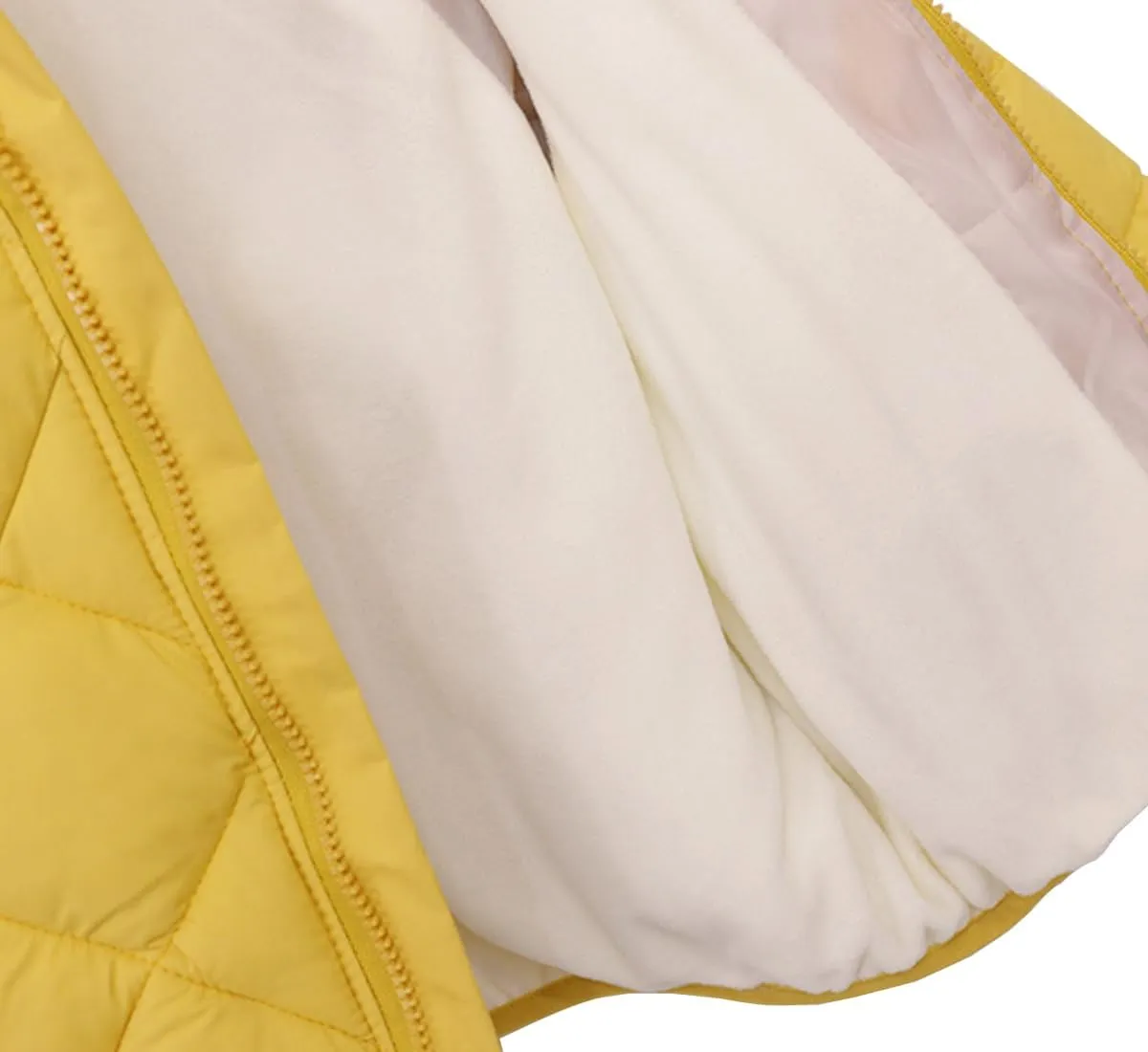 DINGDONG'S CLOSET Kid Boys' Girls' Winter Hooded Fleece Padded Parka Puffer Jacket
