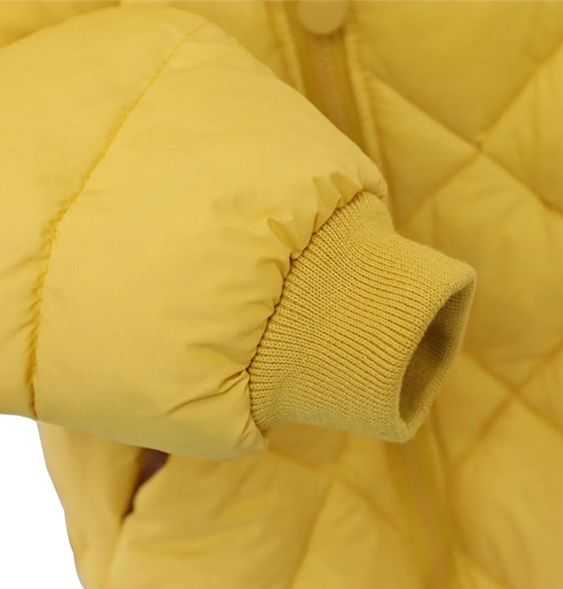 DINGDONG'S CLOSET Kid Boys' Girls' Winter Hooded Fleece Padded Parka Puffer Jacket