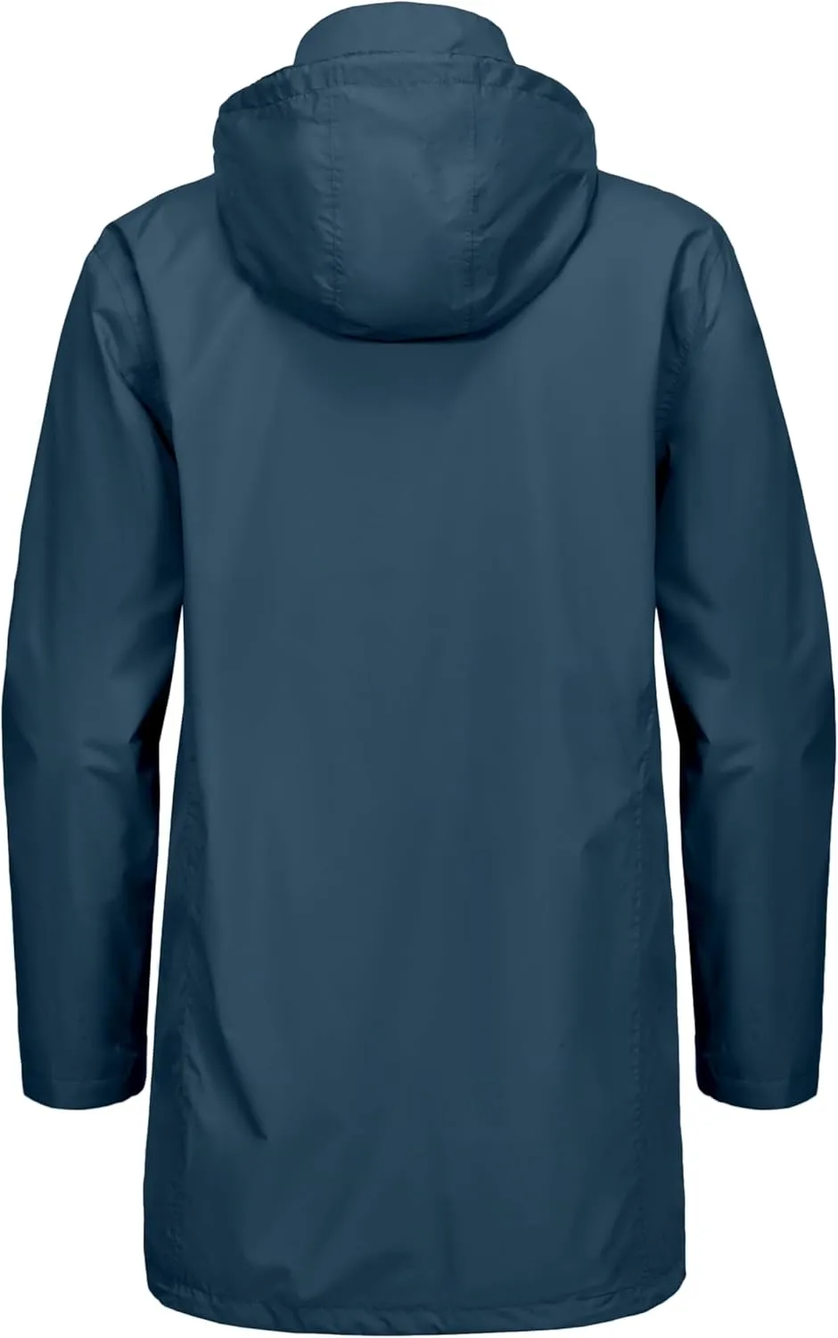 Little Donkey Andy Men's Long Waterproof Rain Jacket with Hood Lightweight Rain Shell for Hiking,Golf,Travel