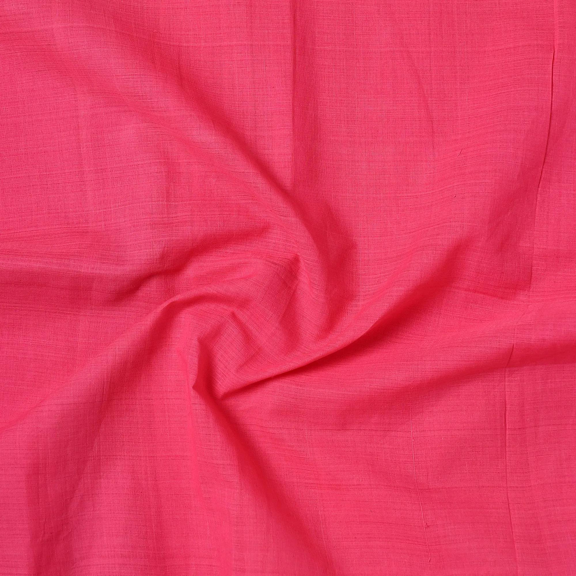 Pink - Mangalagiri Handloom Cotton Precut Fabric 39